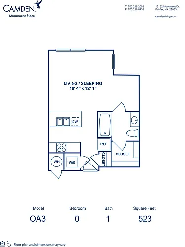 Floor plan 0A3