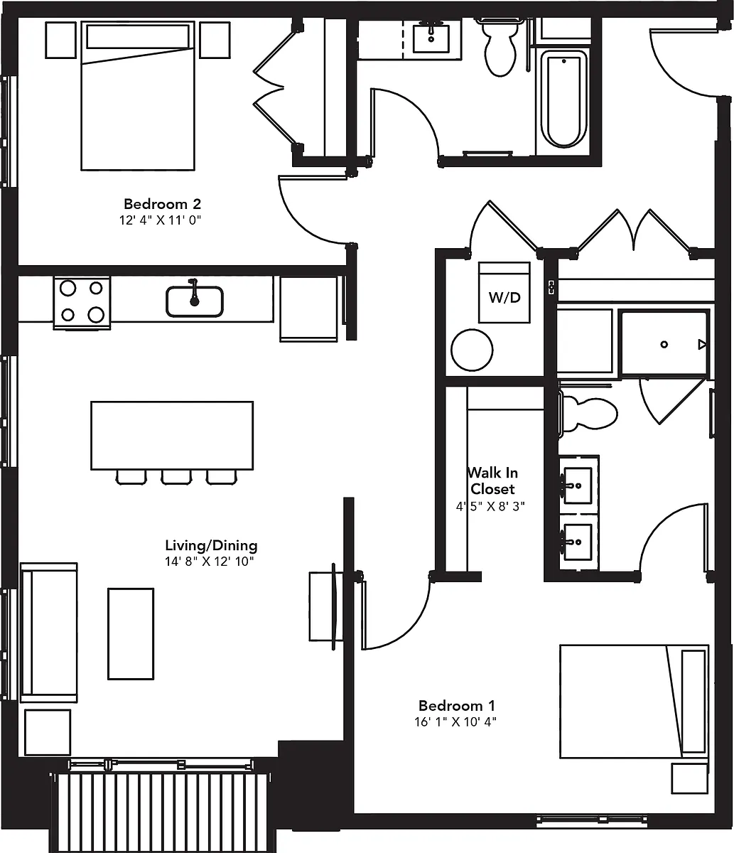 Floor plan B52-DDG