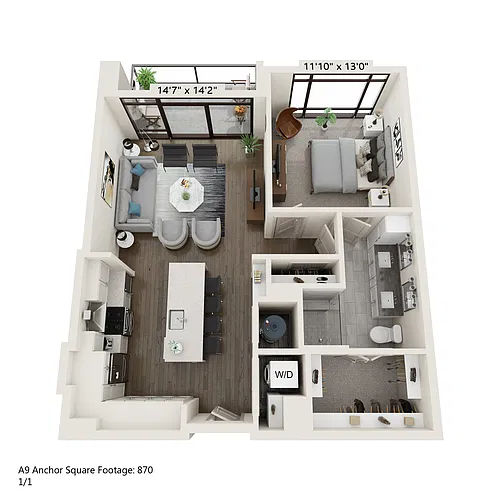 Floor plan A9