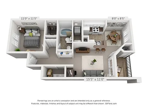 Floor plan The Tipperary
