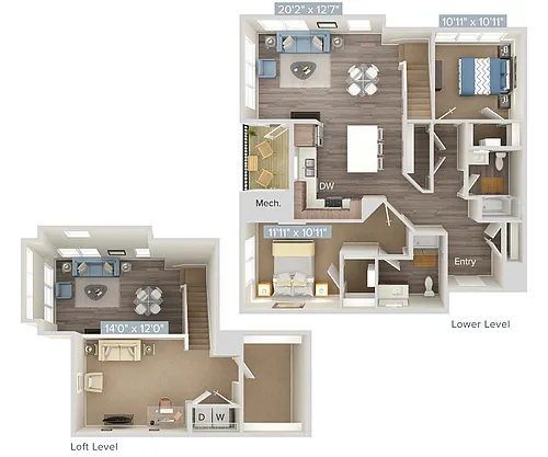 Floor plan B7L-441