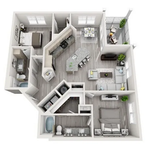 Floor plan B2
