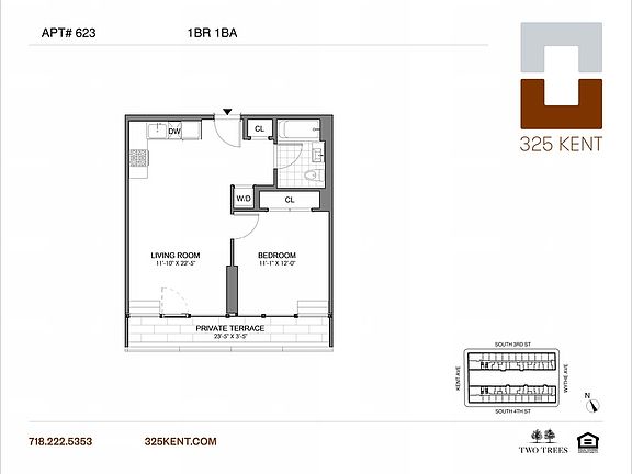 3rd image of 325 Kent Ave APT 623
