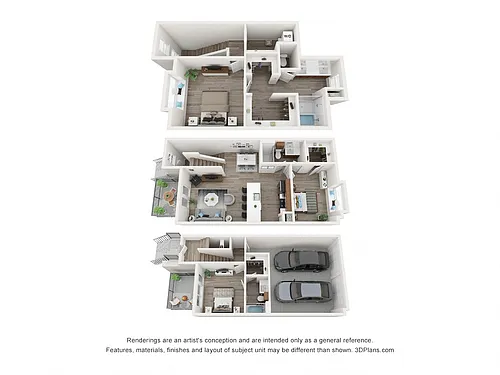 Floor plan Townhome