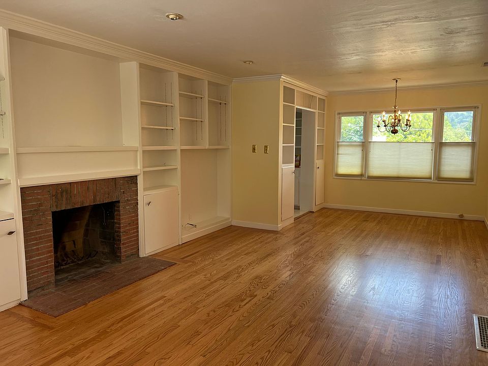 Living/dining rooms from front door