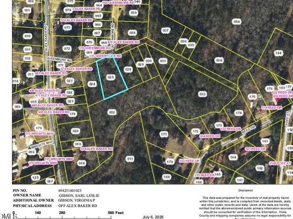 0 Alex Baker Road, Raeford, NC 28376
