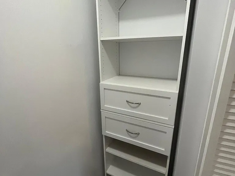 Bedroom 3 closet organizer