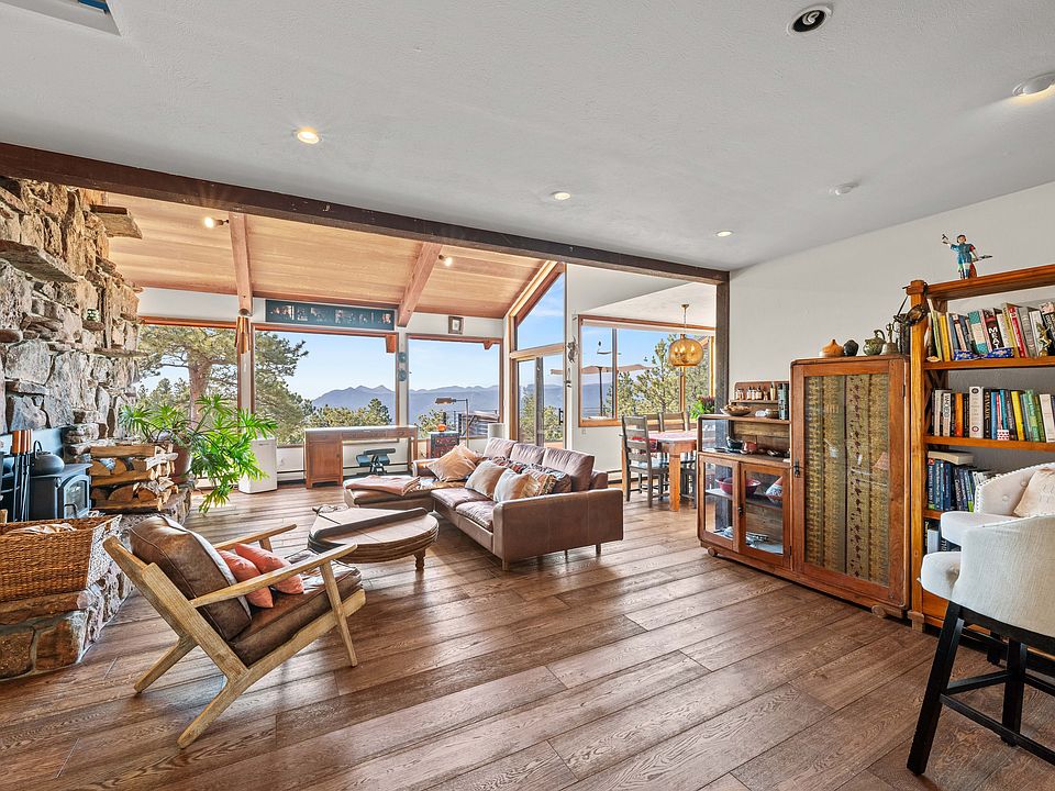 Living room, views & fireplace