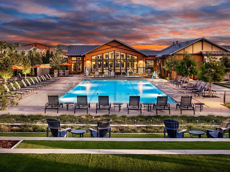Pool and clubhouse view