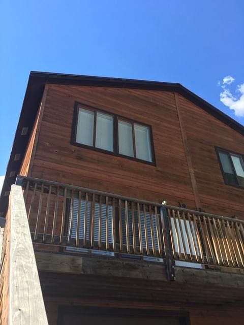 front of duplex - the left side unit (B)