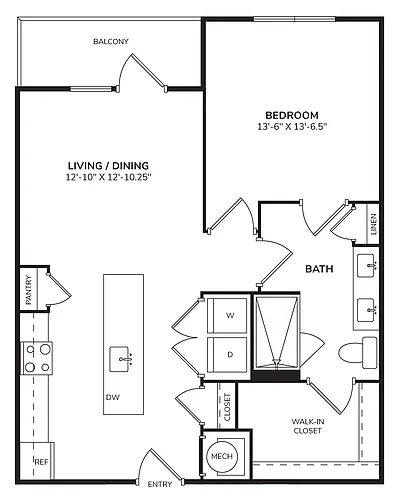 Floor plan A6