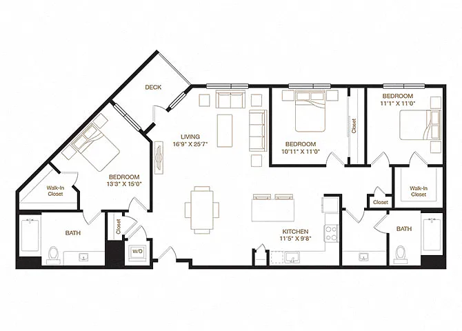Floor plan Northgate