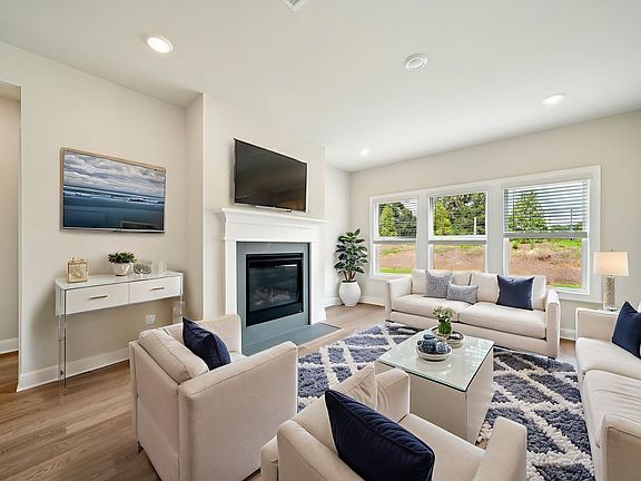 The Northbrook floorplan with the Essence White interior package.