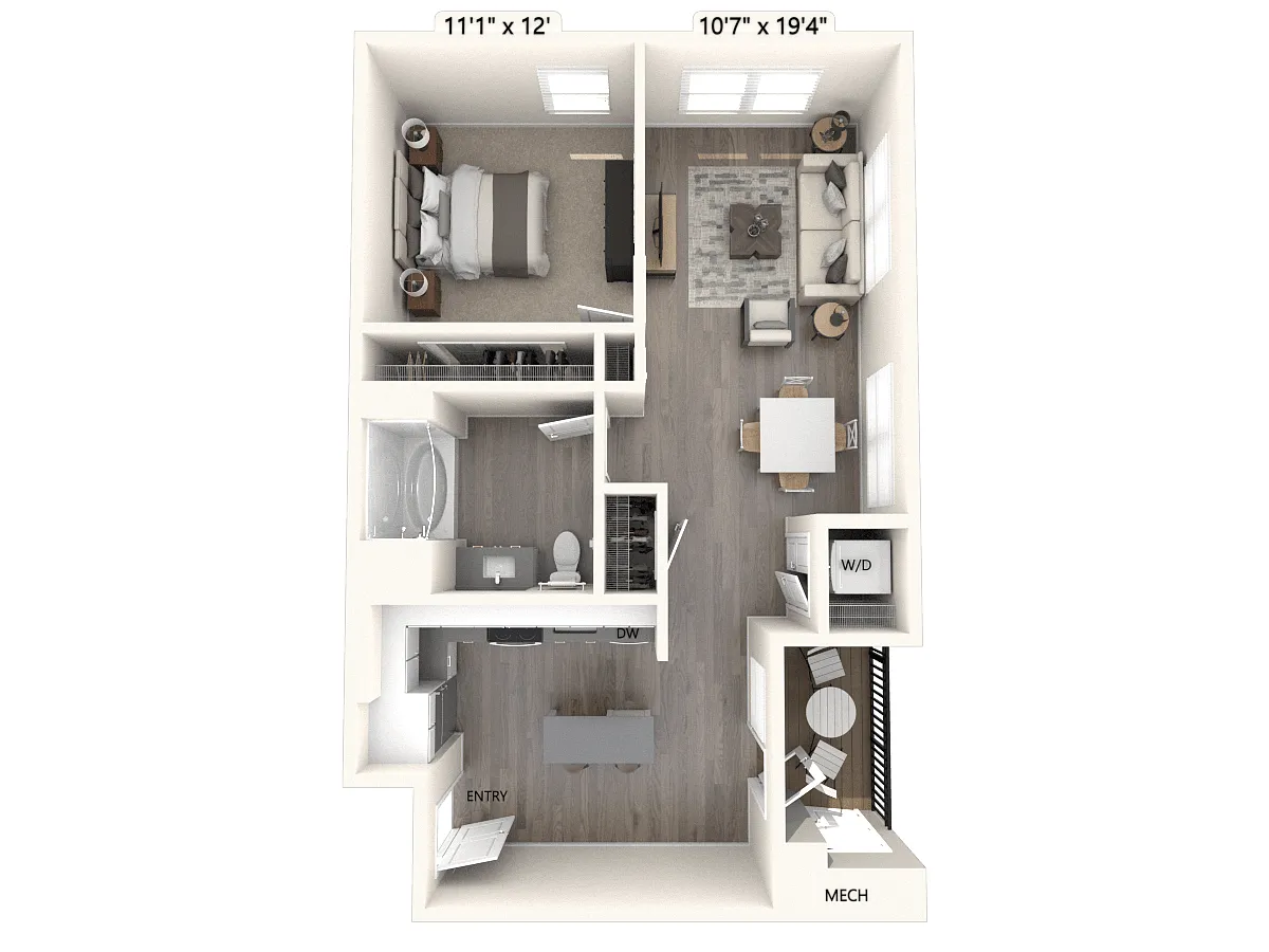 Floor plan A10U