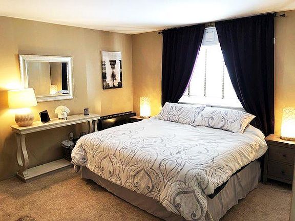 Master bedroom with master bath 