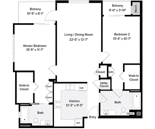 Floor plan 1075