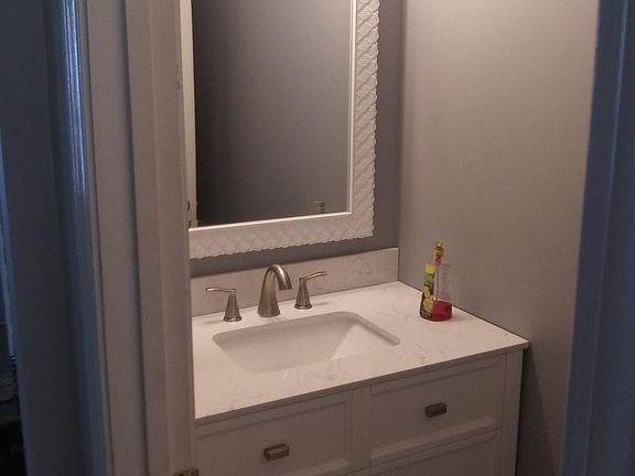 Downstairs vanity
