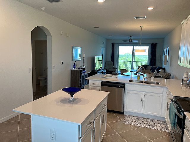 Kitchen and Family Room