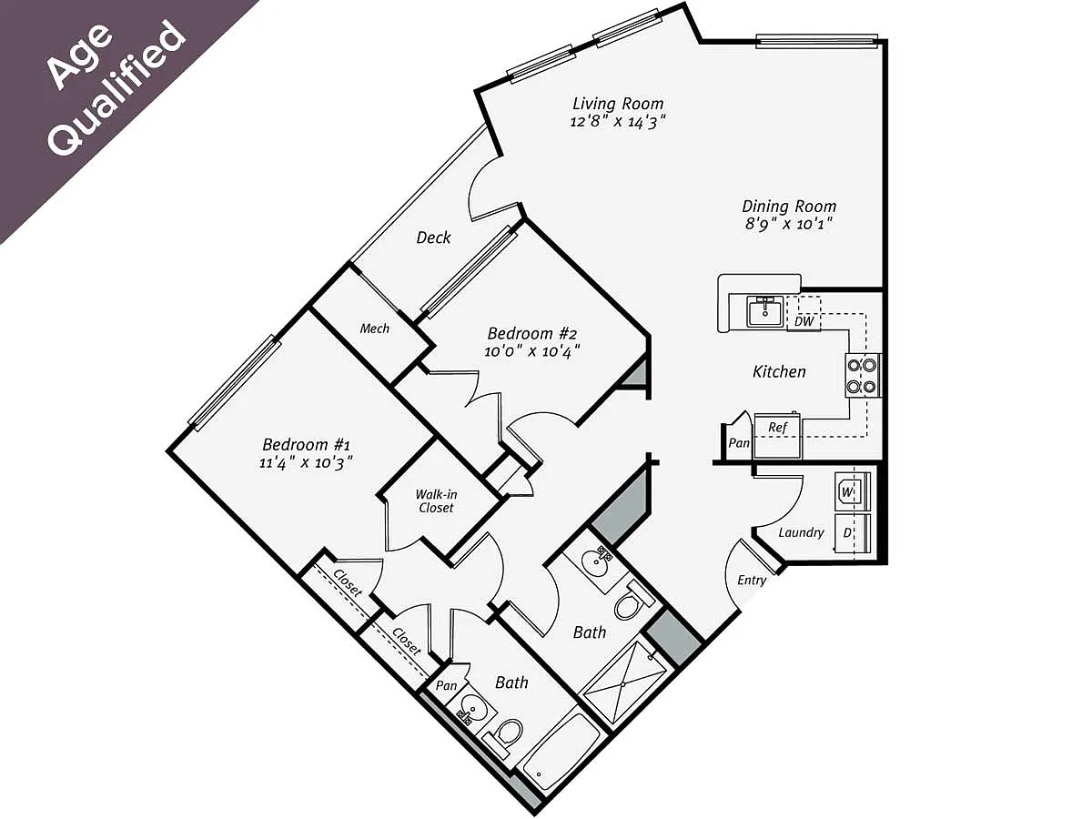 Floor plan B8-A