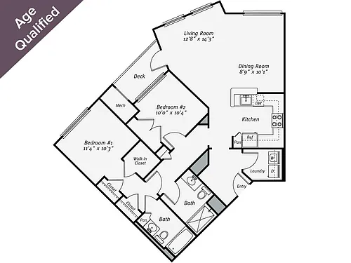 Floor plan B8-A