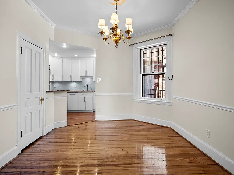 Separate dining room