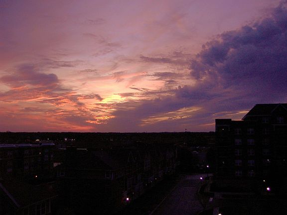 Sunset from Balcony