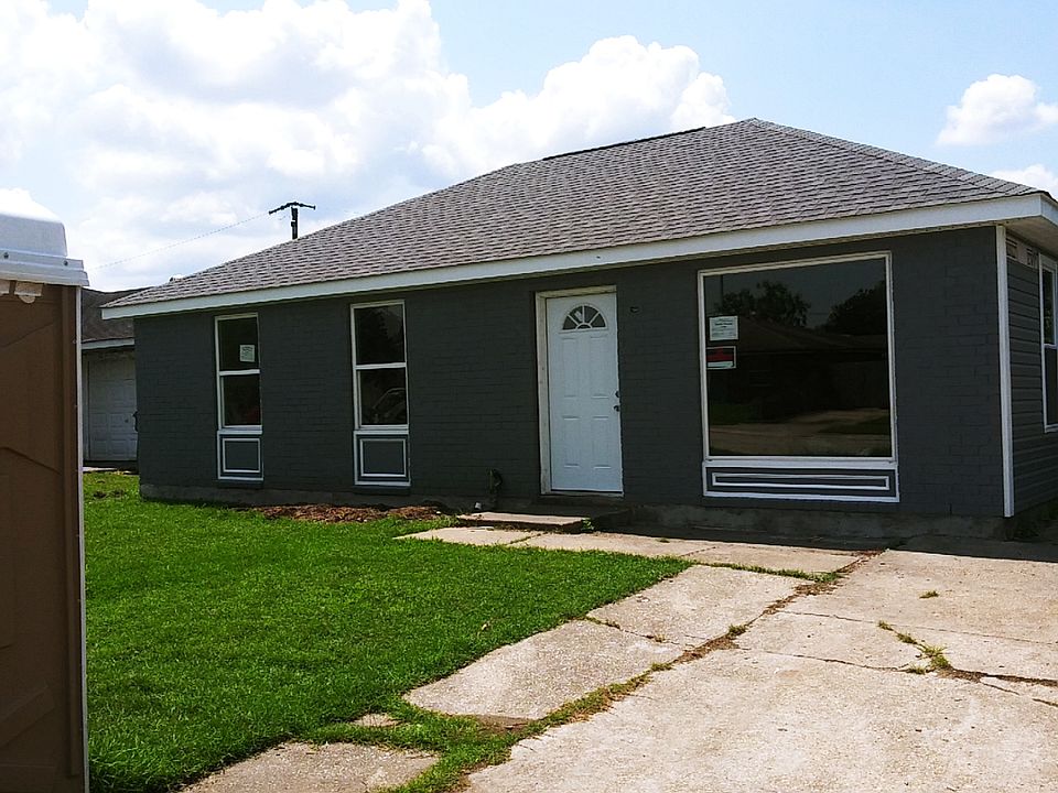 Refinished brick front. 
