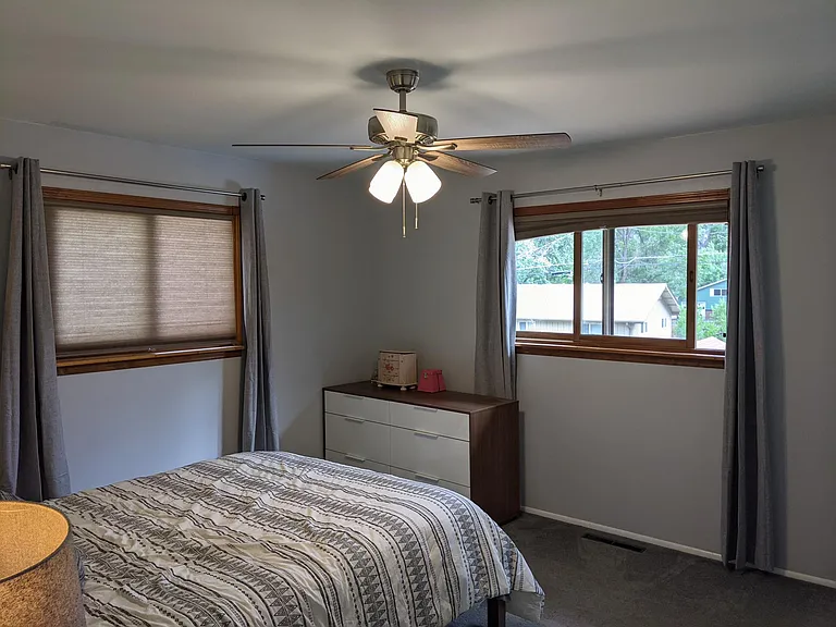 Master Bedroom with lots of natural light