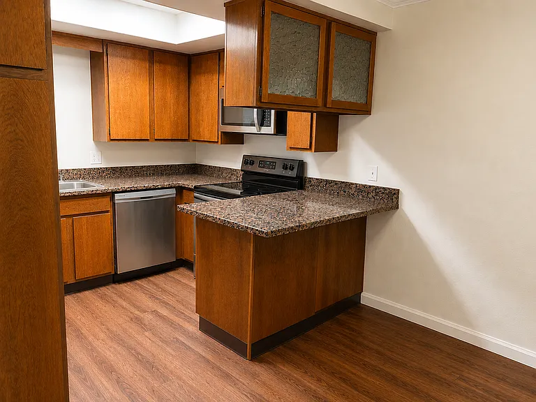 Kitchen and dining room