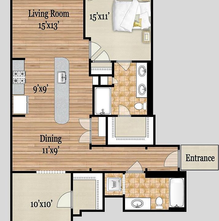 2nd image of 475 K St NW Unit 625