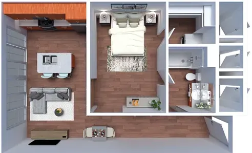 Floor plan 1D