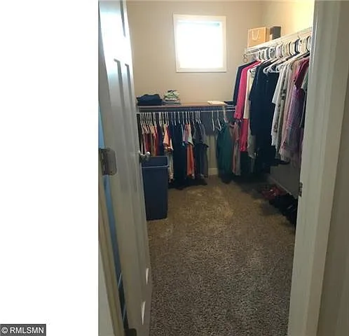 Large primary closet