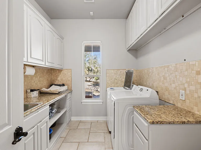 Washer and Dryer Room