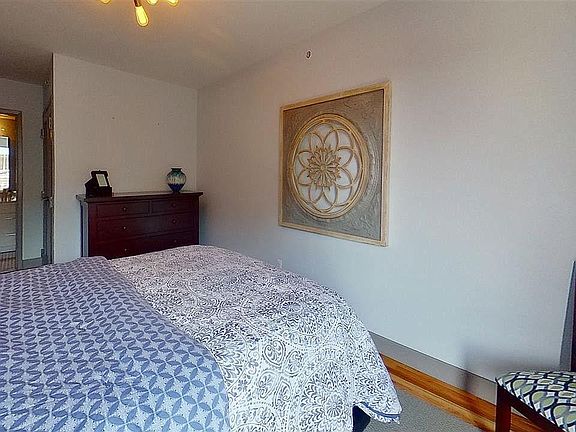 Large bedroom with bathroom (second floor of duplex)