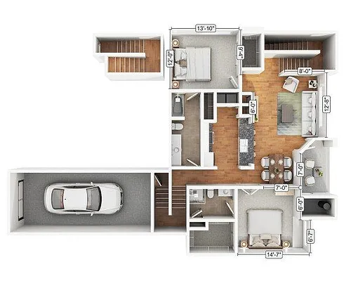 Floor plan 2F2