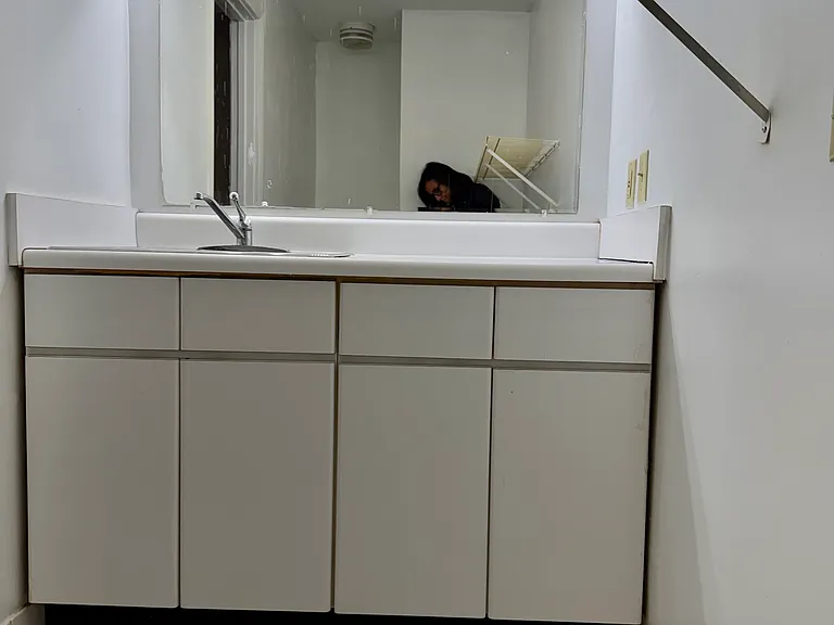 half-bath & laundry room