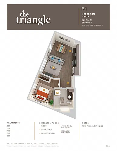 Floor plan B1