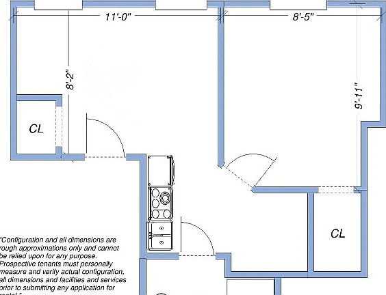 2nd image of 224 W 13th St APT 5R