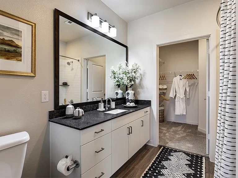 Album Benbrook Model Bathroom