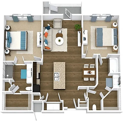 Floor plan Broadband