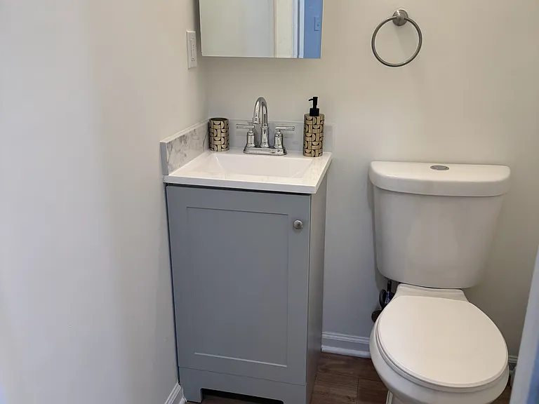 Half bath first floor