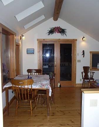 sun room/ dining or sitting area.