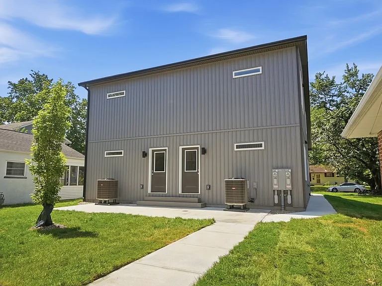 Each unit has small patio to enjoy