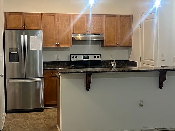 New Flooring in Living area off the Kitchen