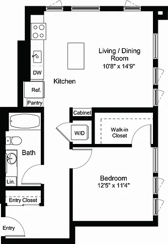 Floor plan A10