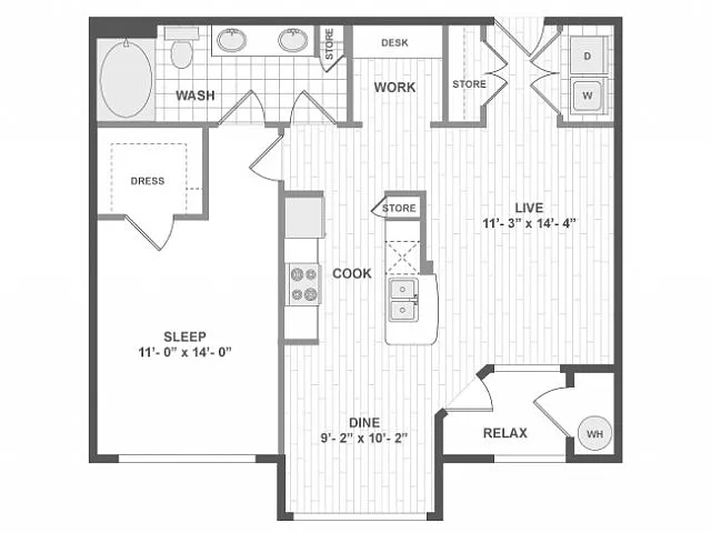 Floor plan A4