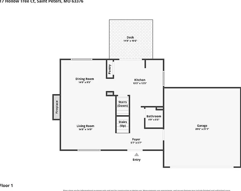 3 bed, 2.5 bath, 1344 sqft, $2,295 — Photo 2