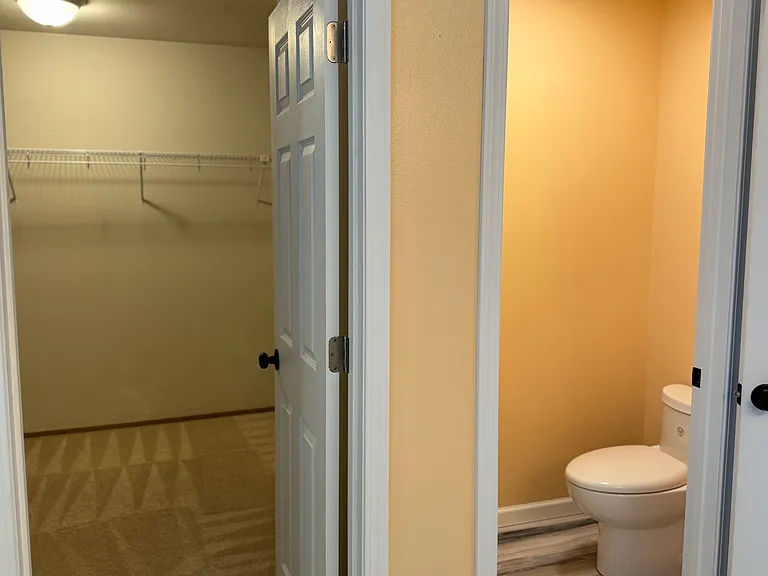 Primary Suite Closet and Commode