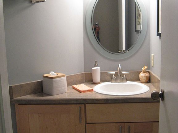 half bath on 1st floor