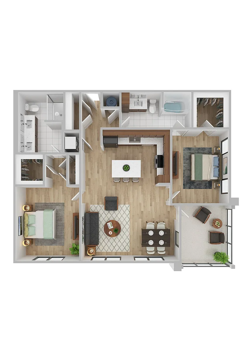 Floor plan B4